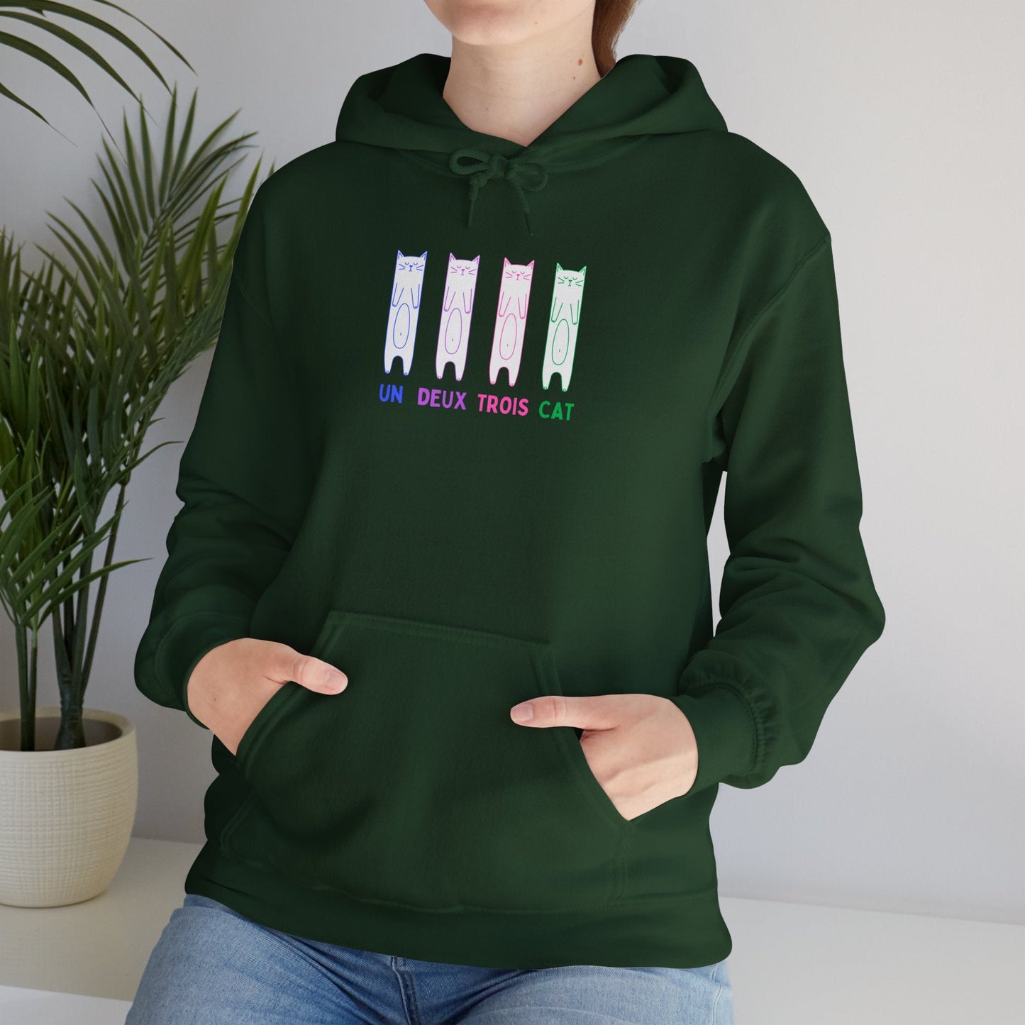 Cat Hoodie | Un Deux Trois Cat - House of VV