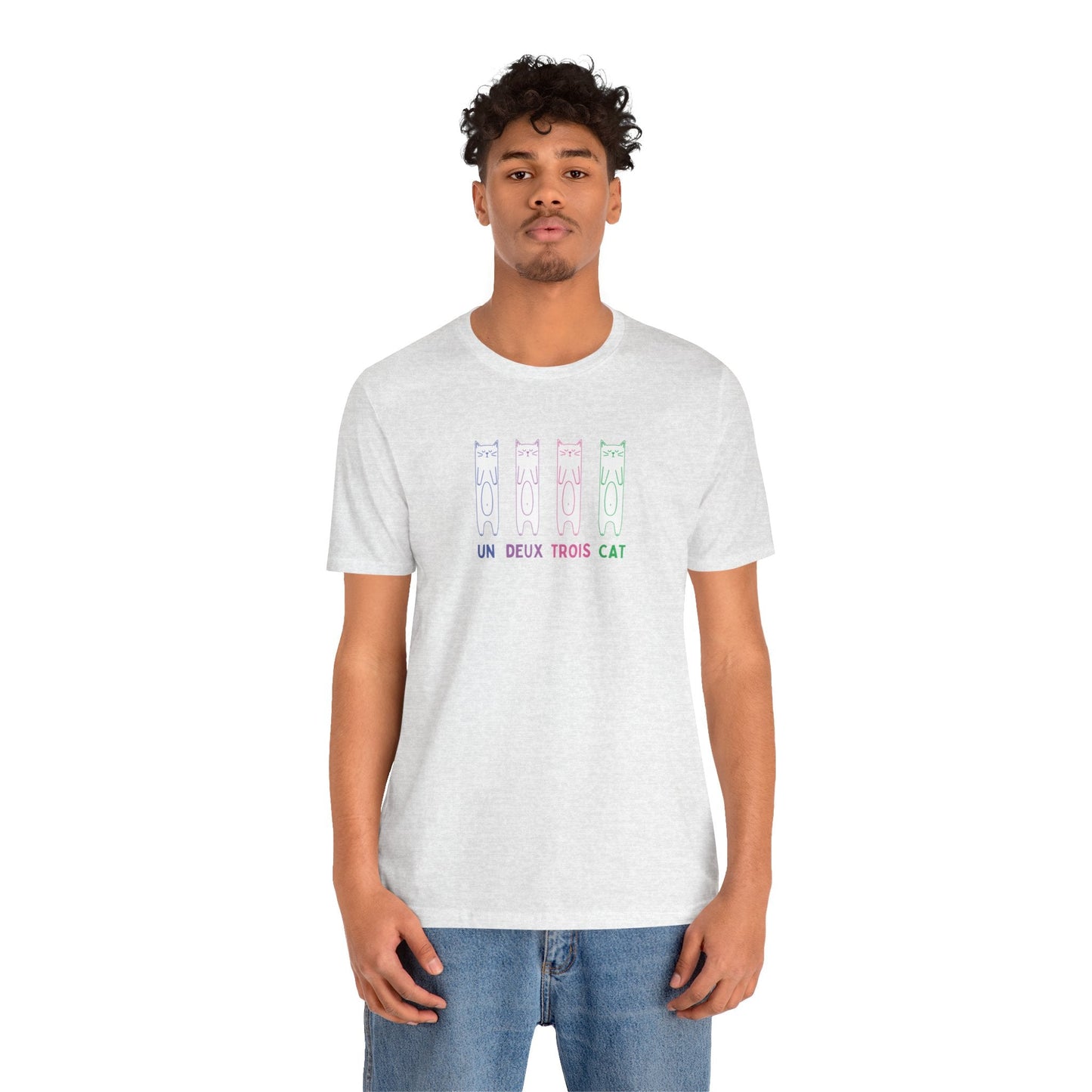 Funny Cat Shirt | Meowditating (Rainbow) - House of VV