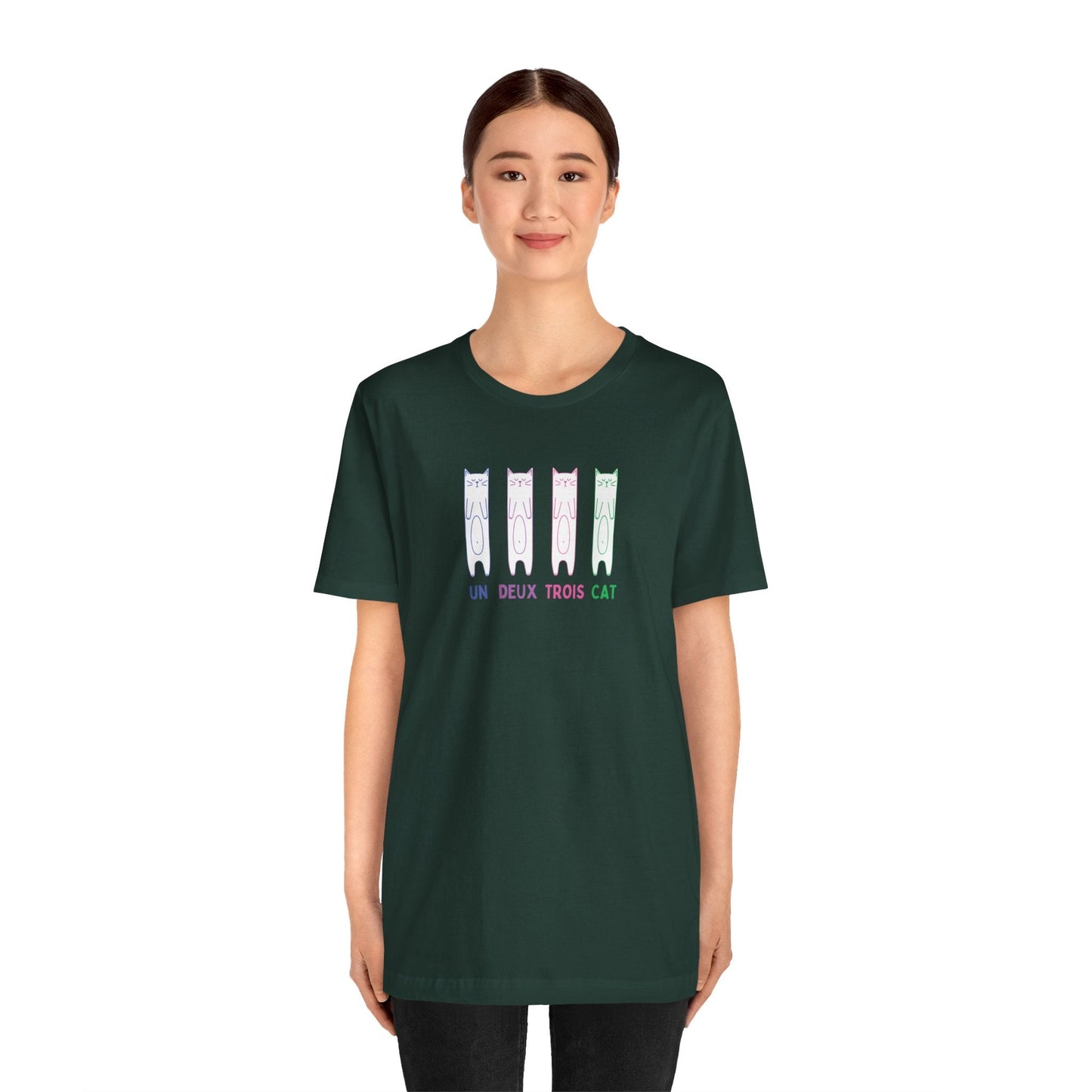 Funny Cat Shirt | Meowditating (Rainbow) - House of VV