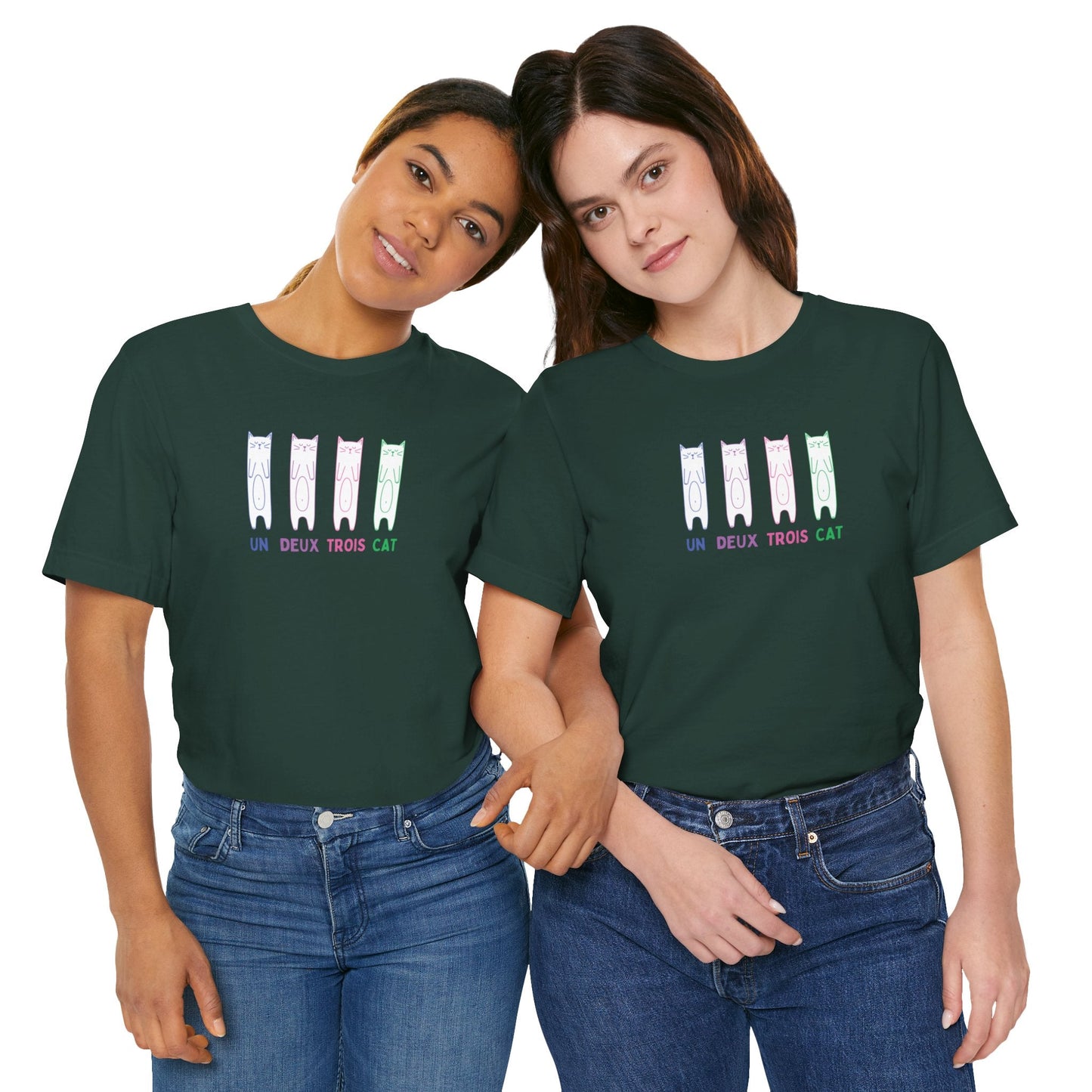 Funny Cat Shirt | Meowditating (Rainbow) - House of VV