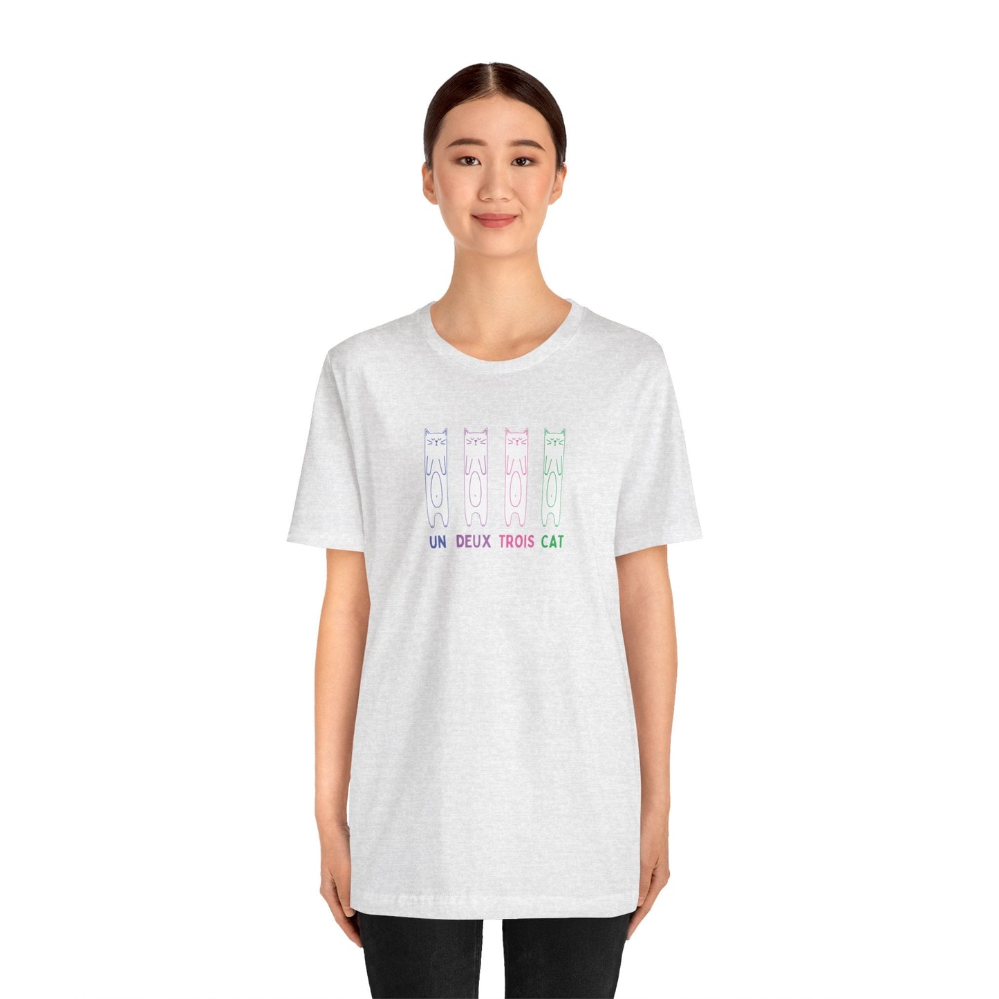 Funny Cat Shirt | Meowditating (Rainbow) - House of VV