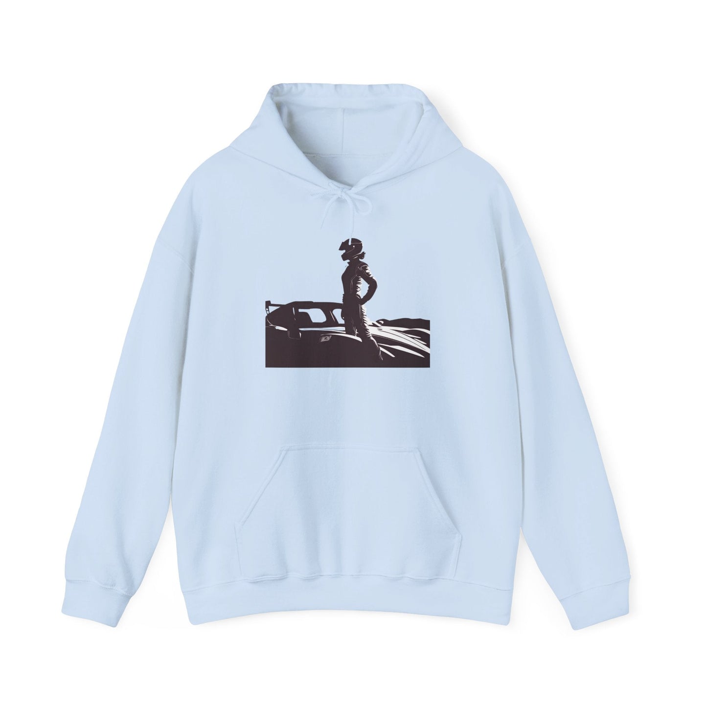 Racing Hoodie | Revved Up | Supercar (Black/White) - House of VV