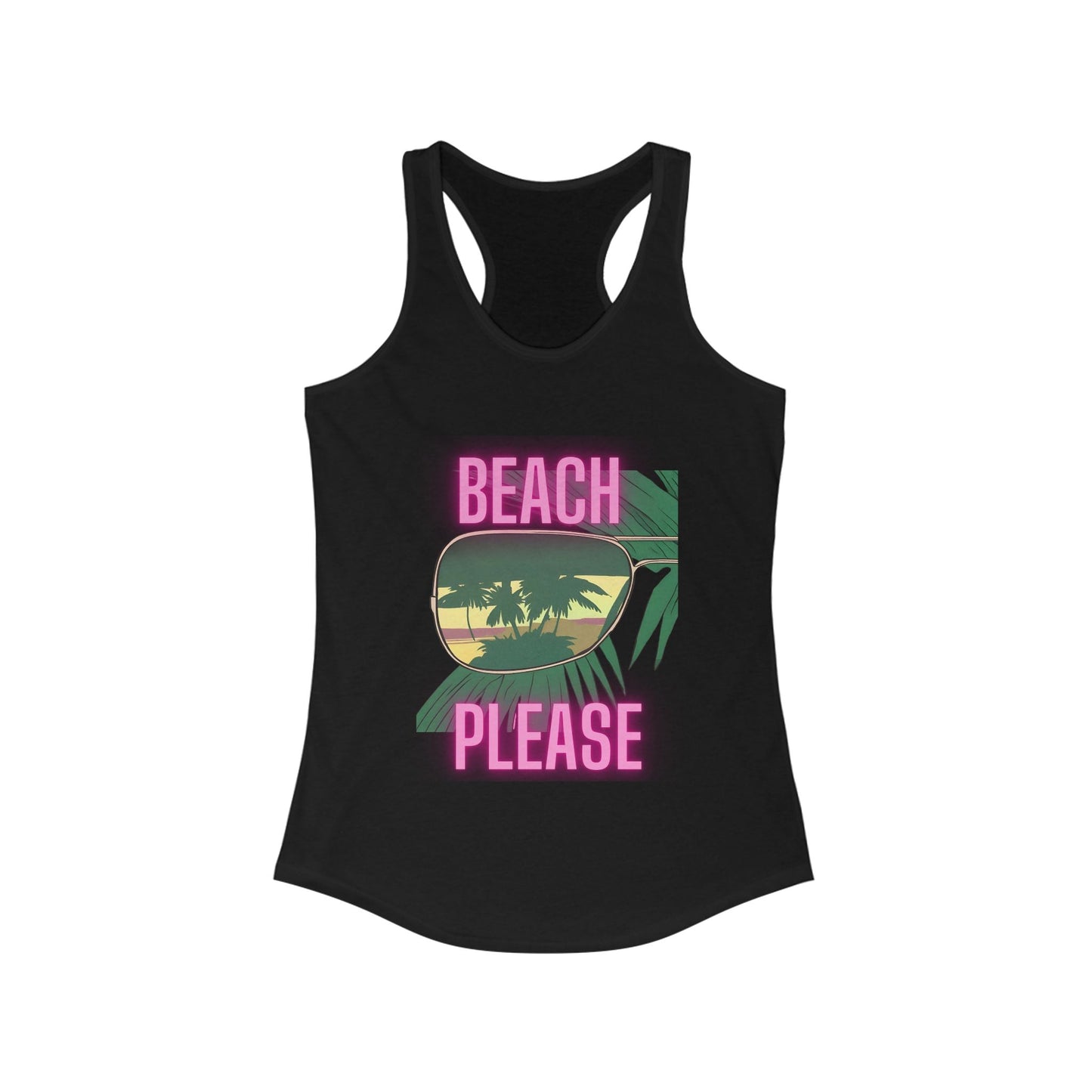 Women's Beach Tank Top | Beach Please - House of VV