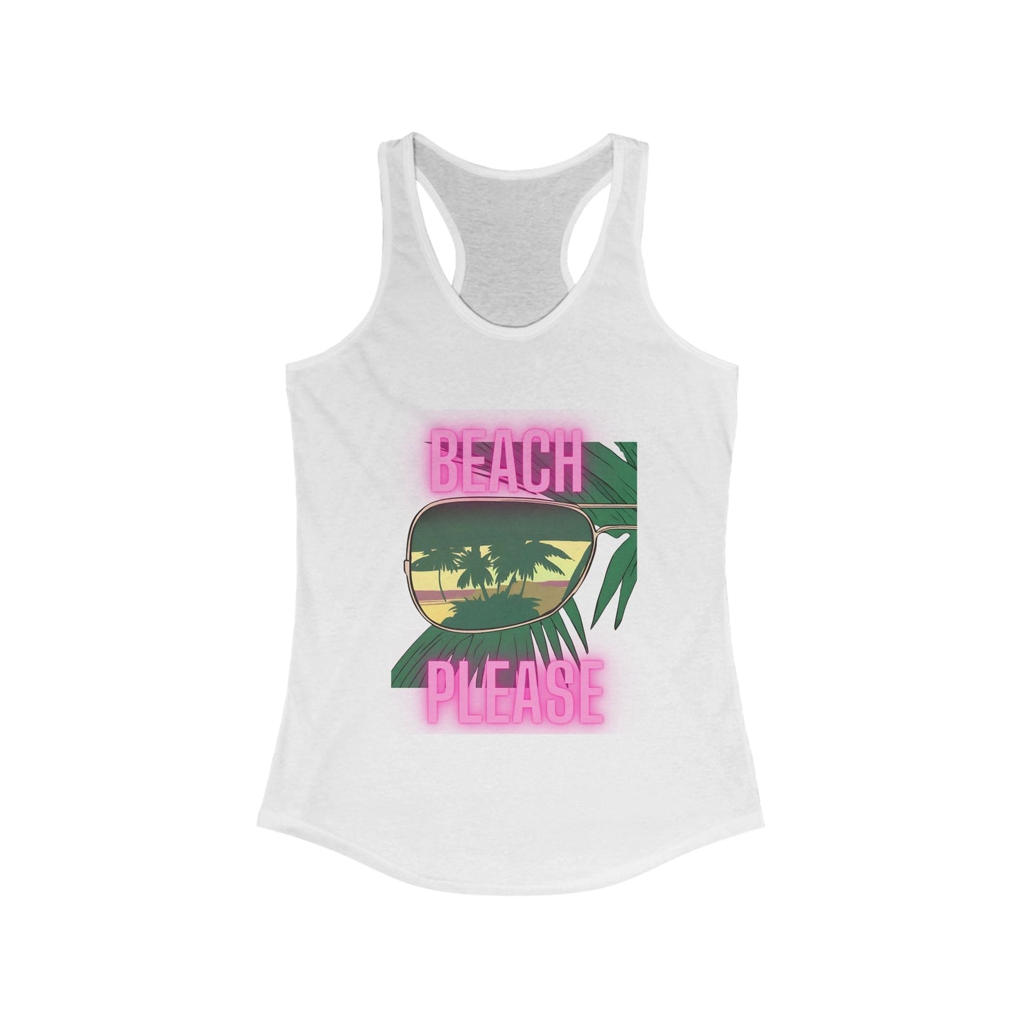 Women's Beach Tank Top | Beach Please - House of VV