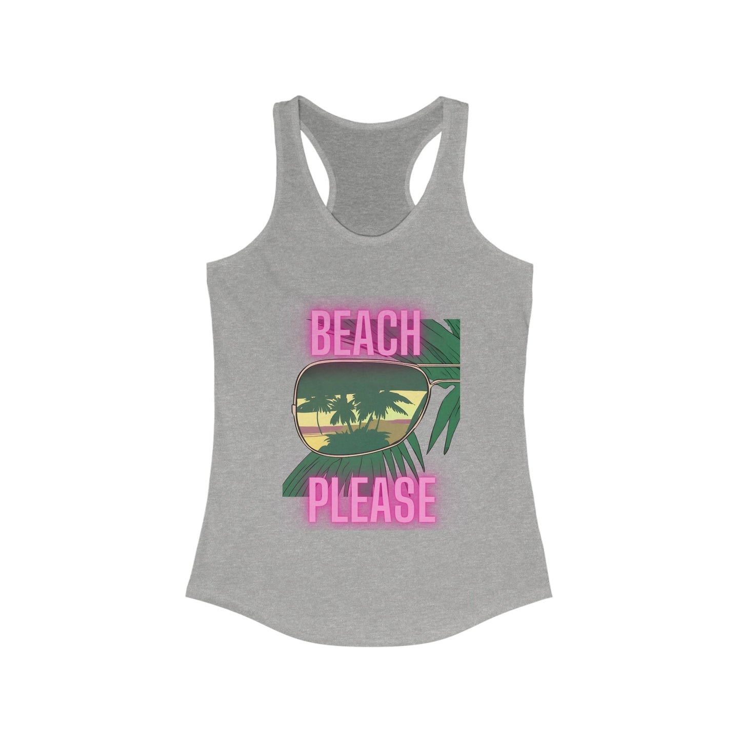 Women's Beach Tank Top | Beach Please - House of VV