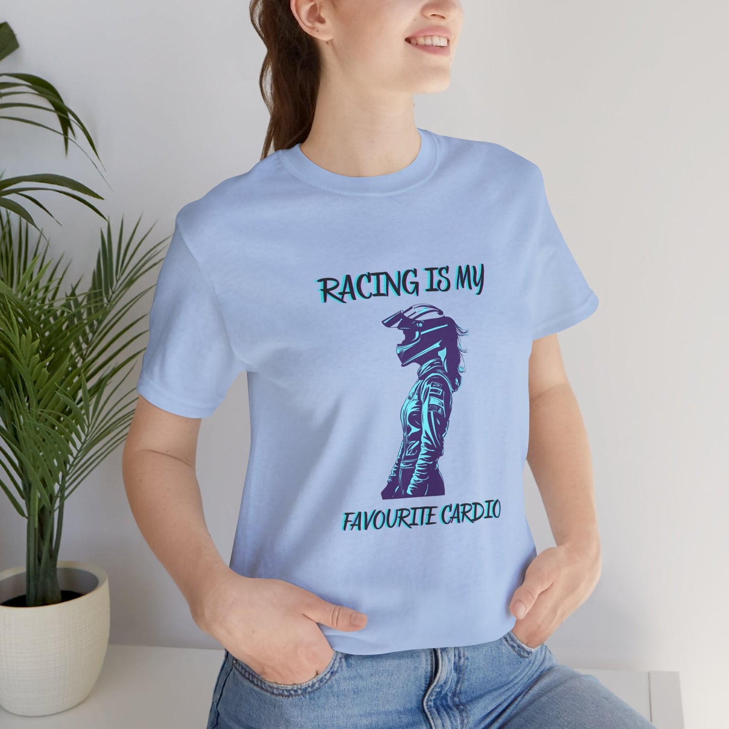 Women's Racing Car T-Shirt | Revved Up | Born to Race - House of VV