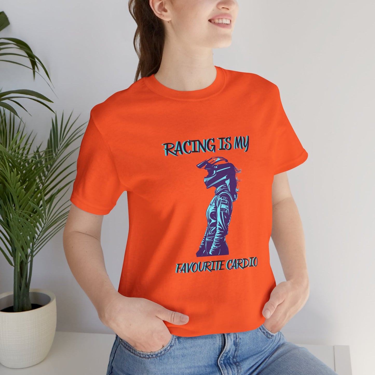 Women's Racing Car T-Shirt | Revved Up | Born to Race - House of VV