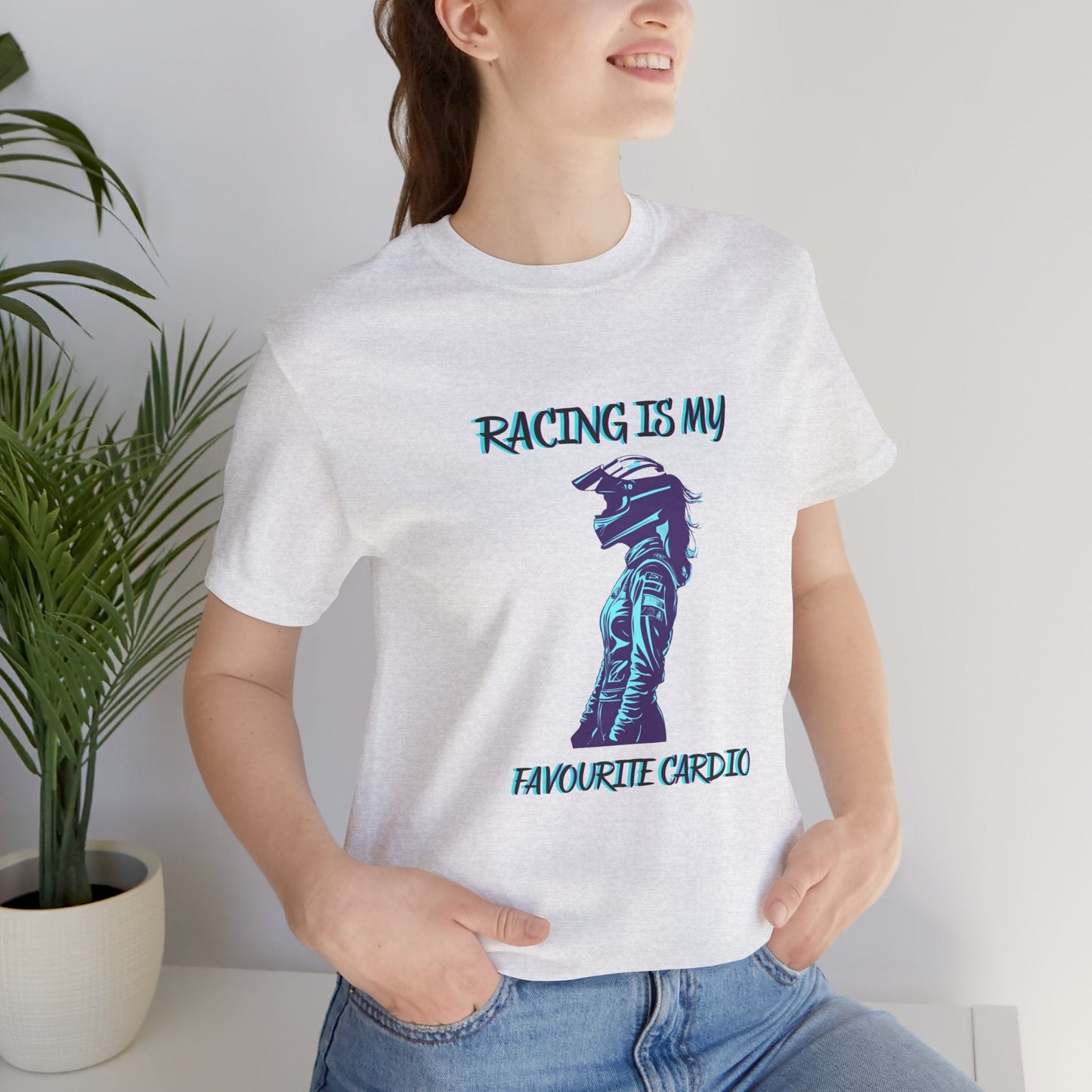 Women's Racing Car T-Shirt | Revved Up | Born to Race - House of VV