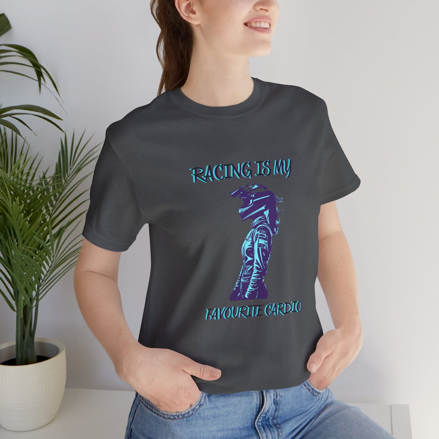 Women's Racing Car T-Shirt | Revved Up | Born to Race - House of VV