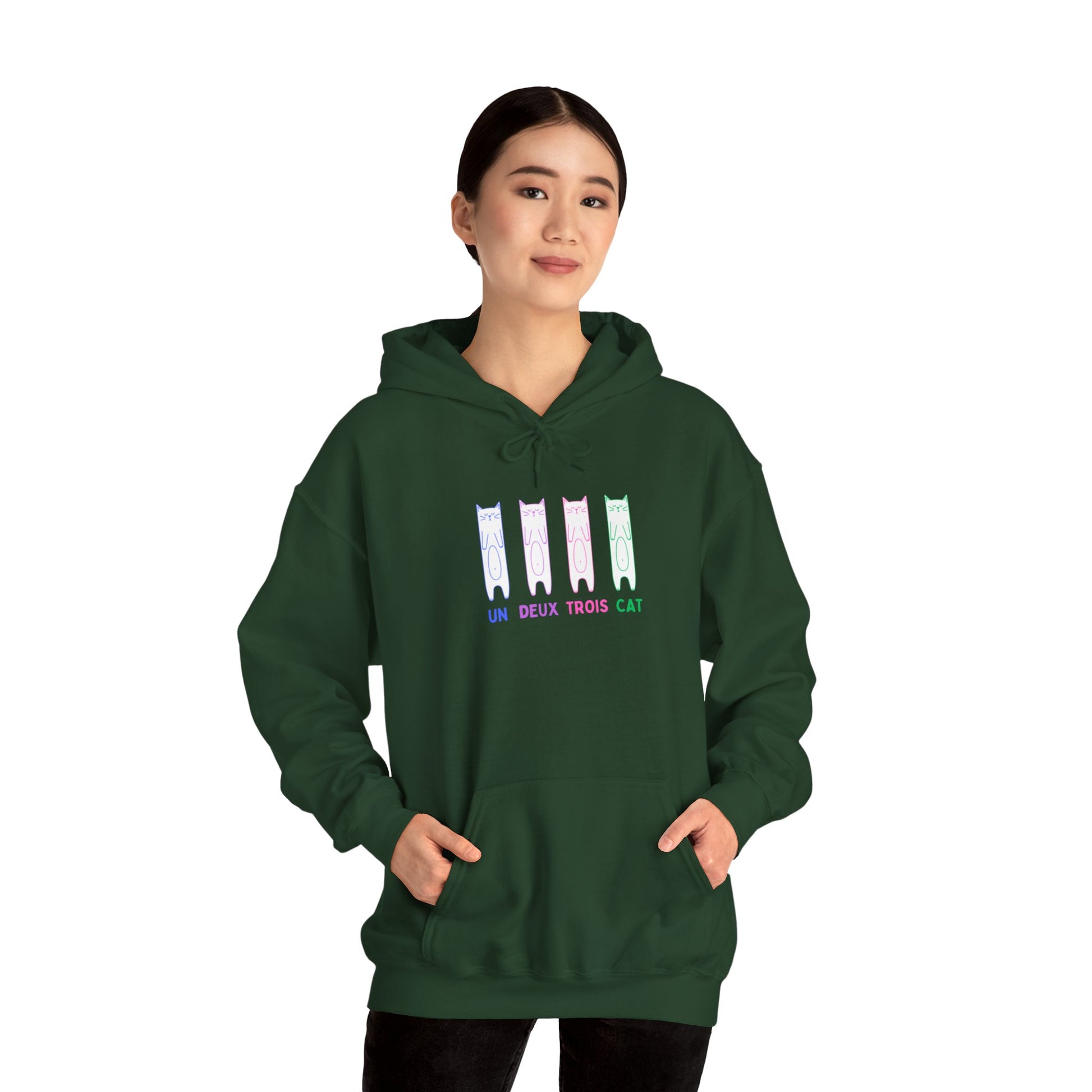 Bottle green hoddie