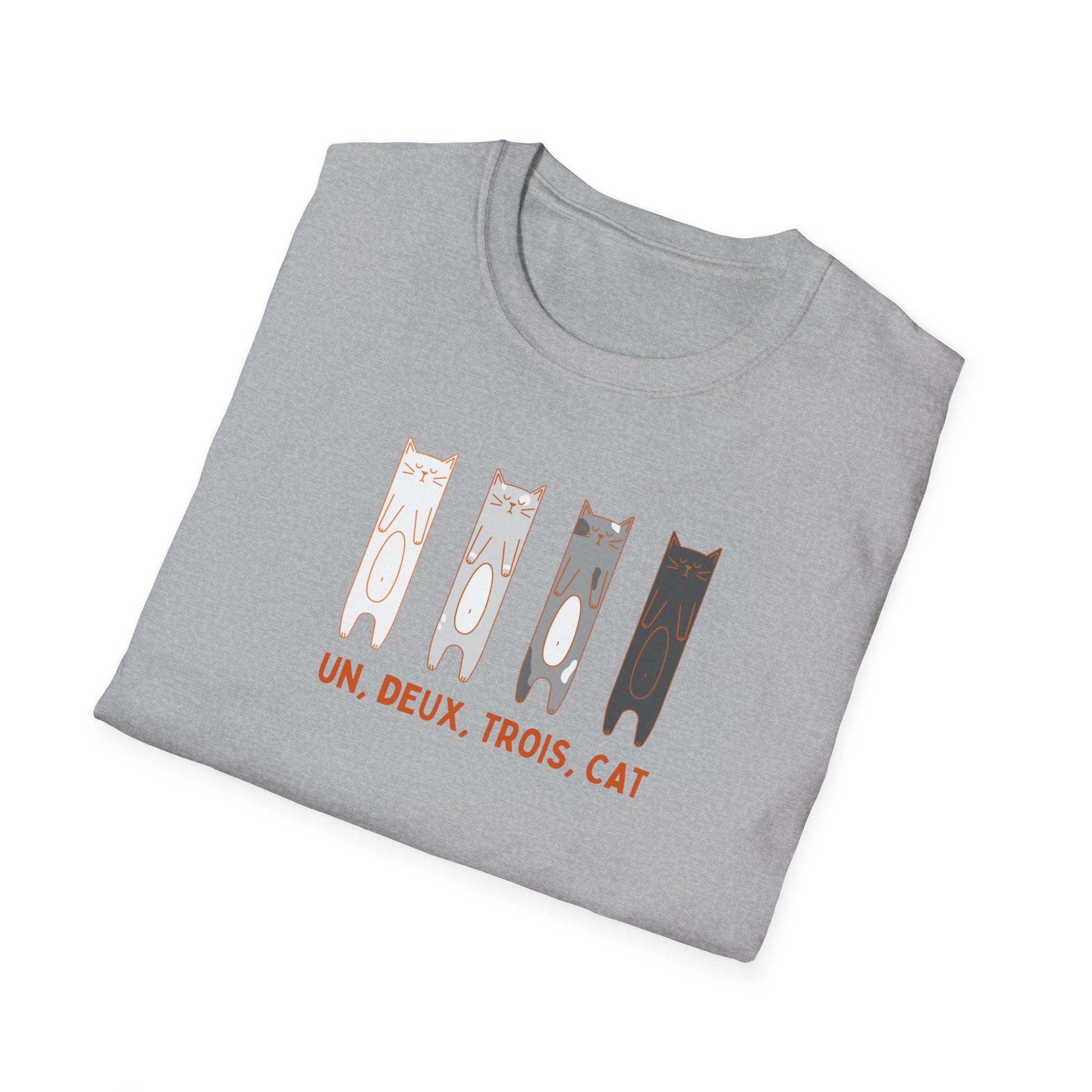 Funny Cat Shirt | Meowditating (Orange) - House of VV