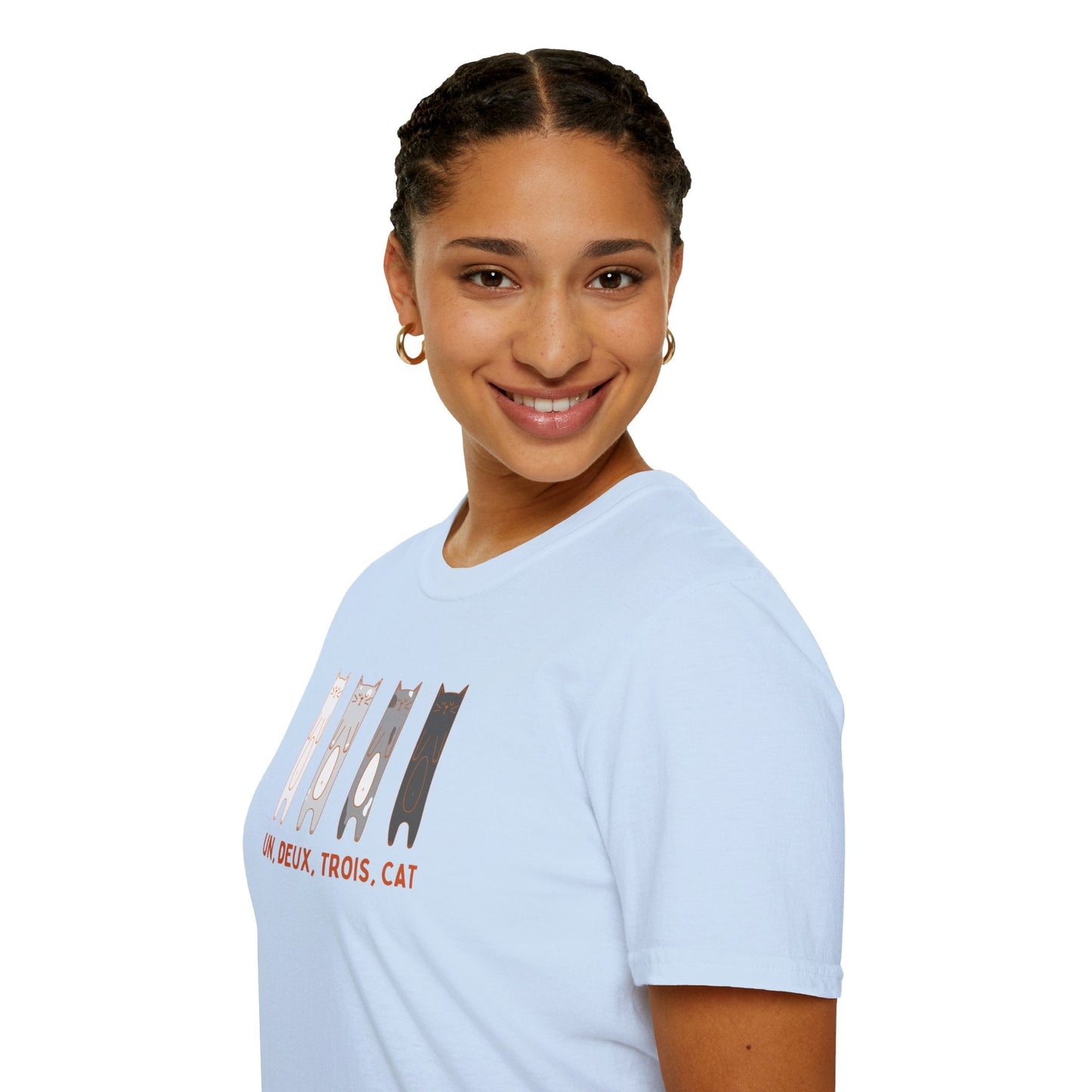 Funny Cat Shirt | Meowditating (Orange) - House of VV