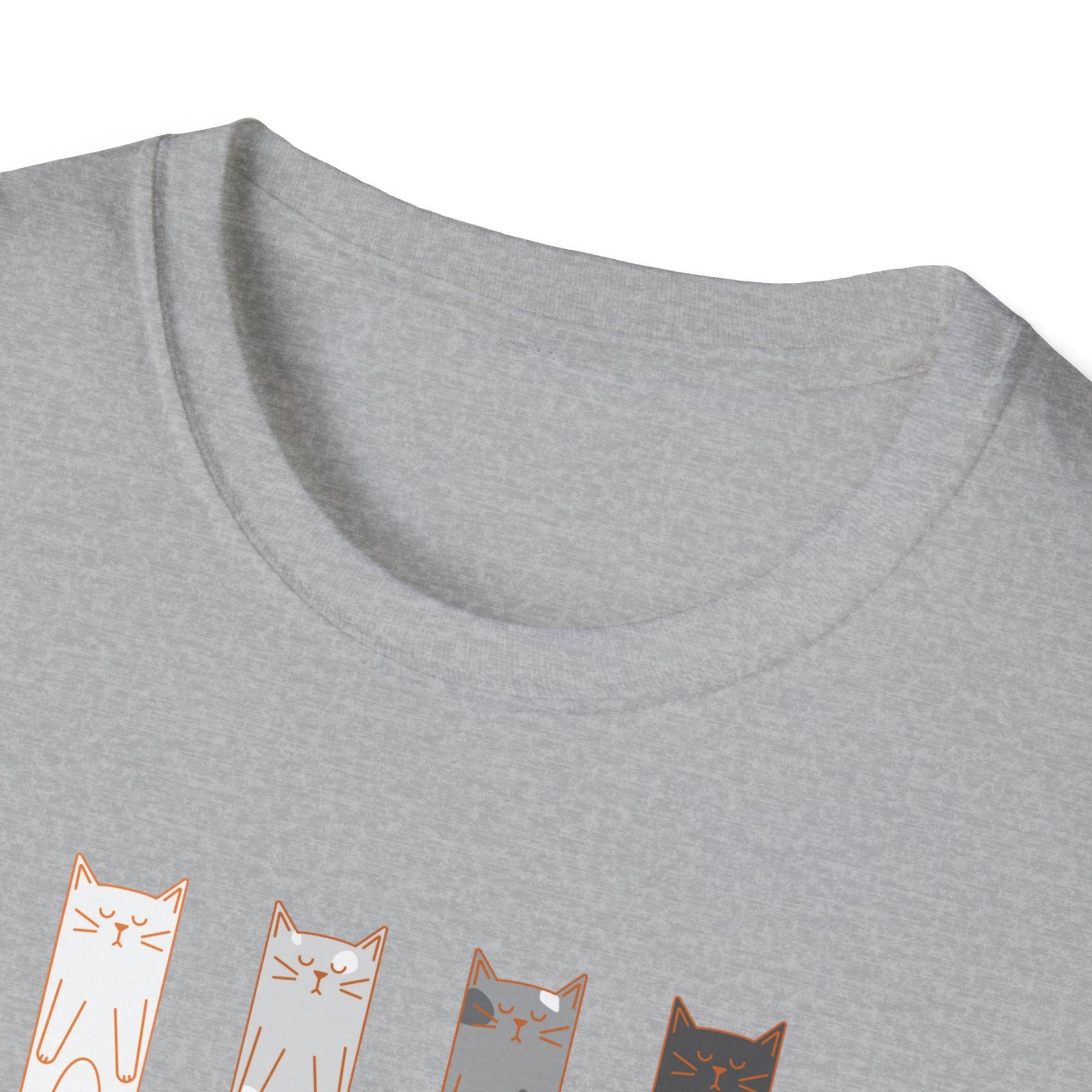 Funny Cat Shirt | Meowditating (Orange) - House of VV