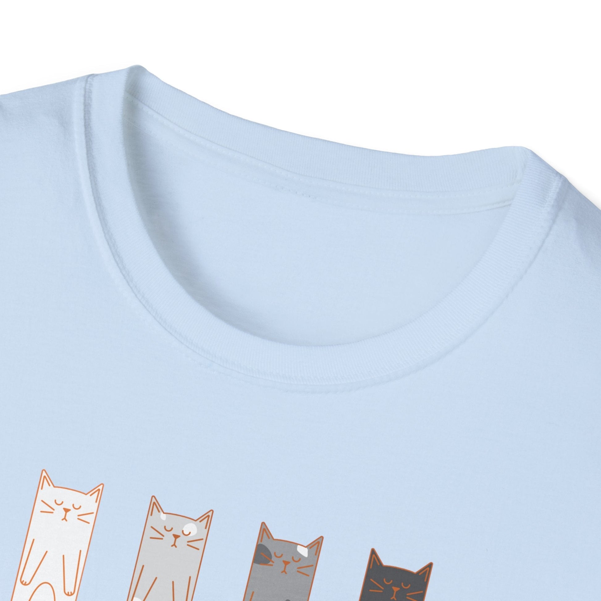 Funny Cat Shirt | Meowditating (Orange) - House of VV