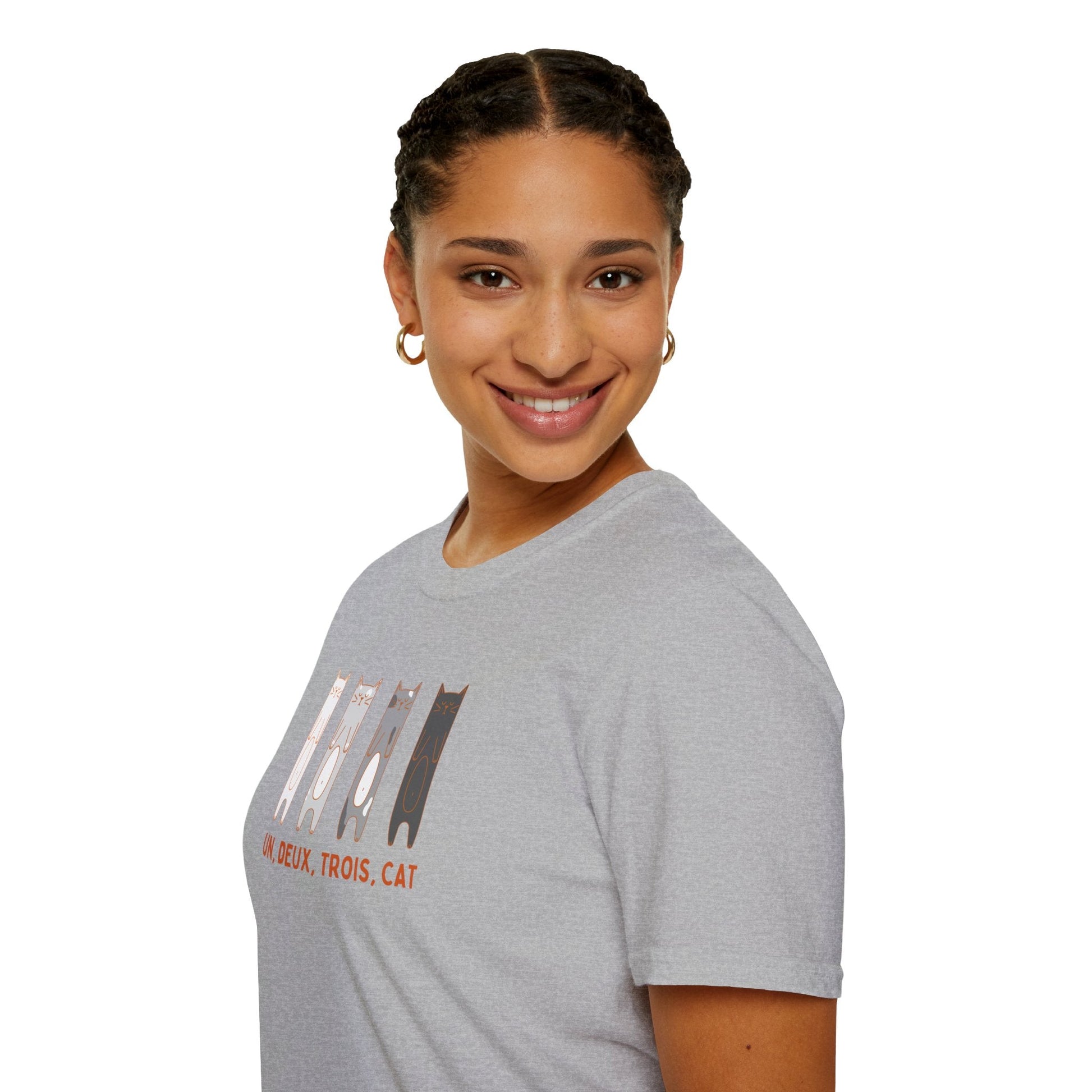 Funny Cat Shirt | Meowditating (Orange) - House of VV