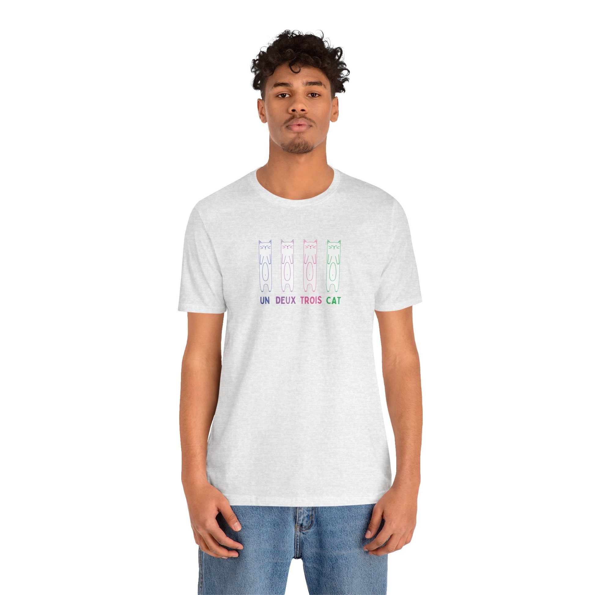 Funny Cat Shirt | Meowditating (Rainbow) - House of VV