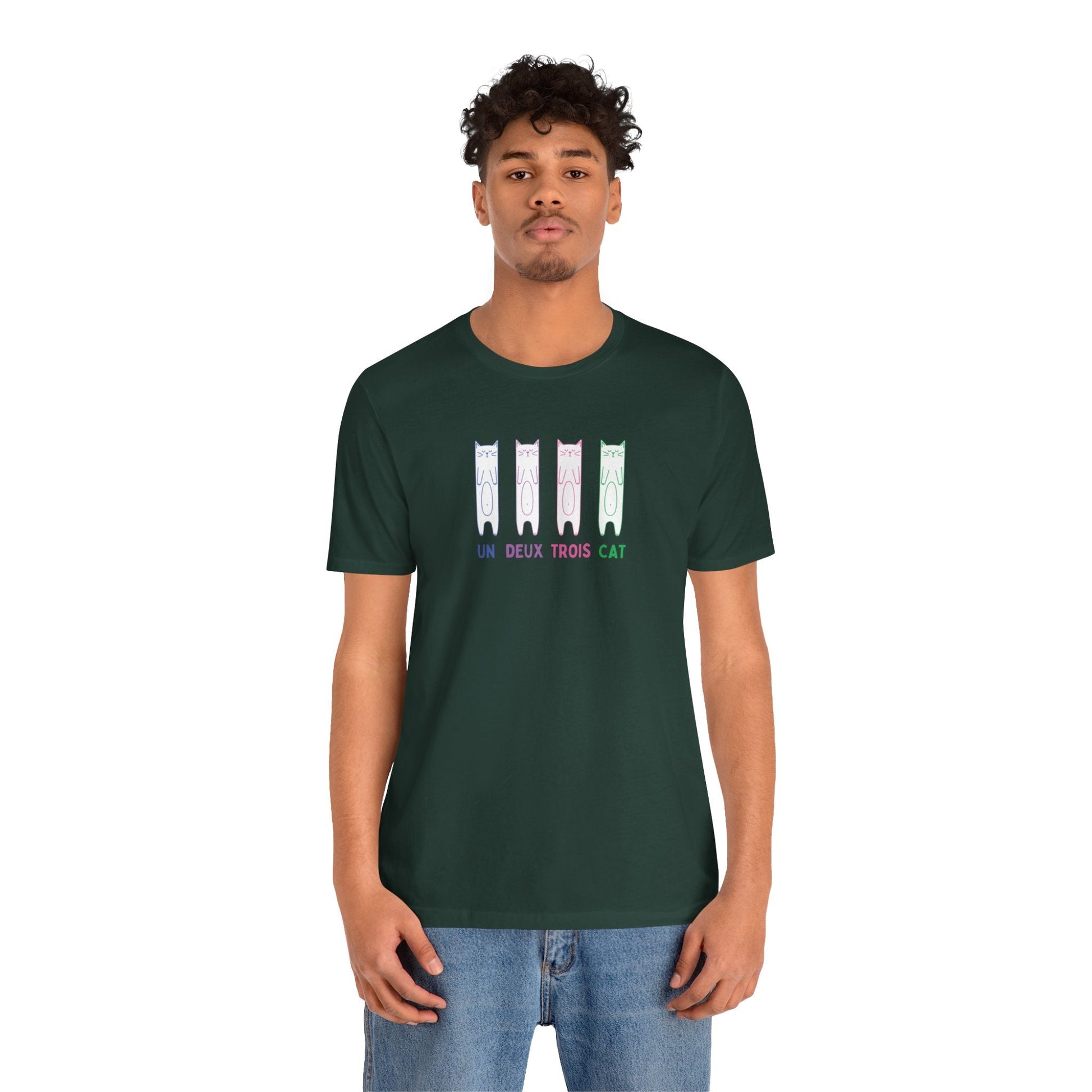 Funny Cat Shirt | Meowditating (Rainbow) - House of VV