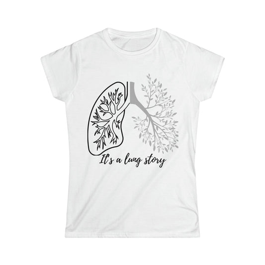 Lung Cancer T-shirt (Black) - House of VV