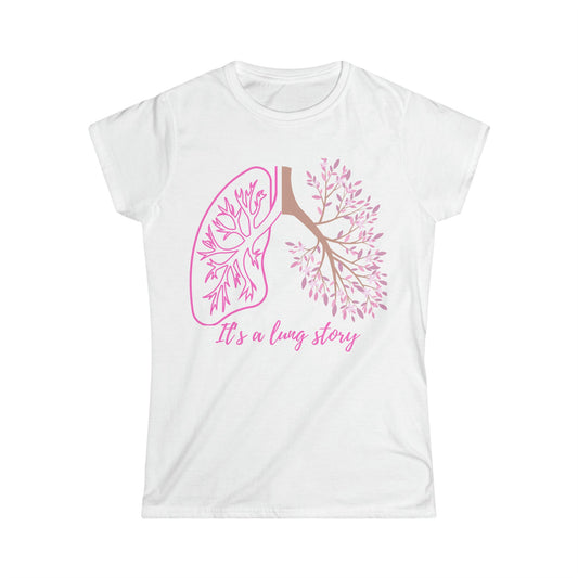 Lung Cancer T-shirt (Pink) - House of VV