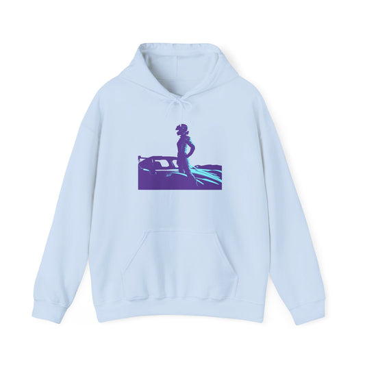 Racing Hoodie | Revved Up | Supercar (Blue/Purple) - House of VV