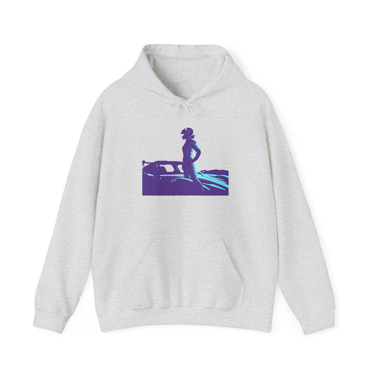 Racing Hoodie | Revved Up | Supercar (Blue/Purple) - House of VV