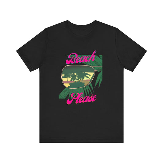 Summer Graphic T Shirt | Beach Please - House of VV
