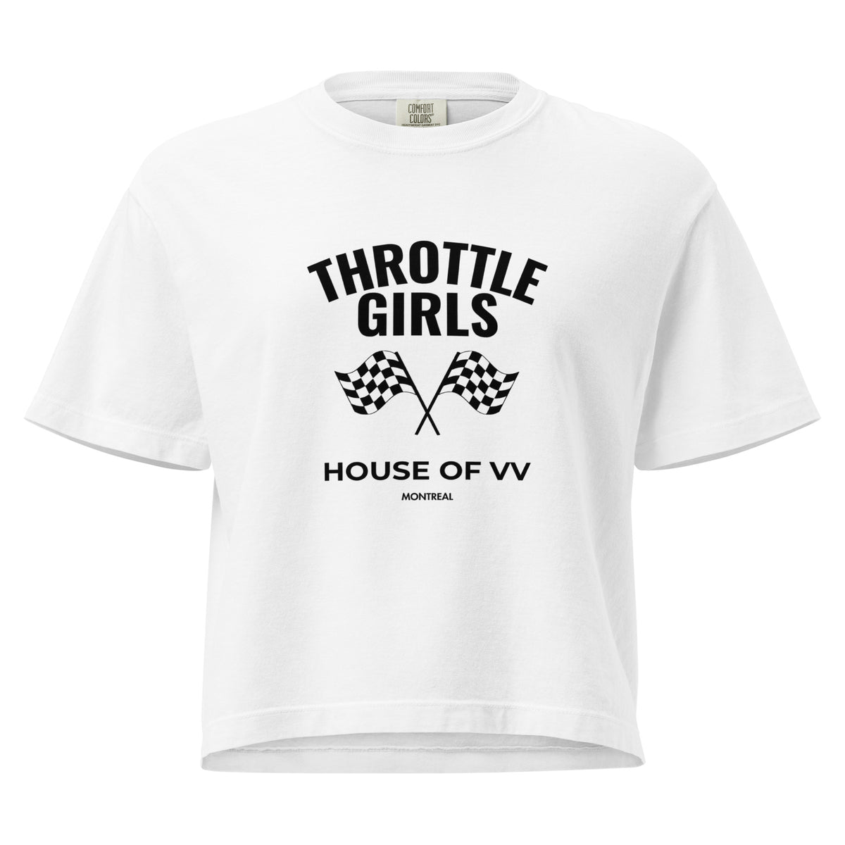 Girl Racing Shirts Women's Racing Car T-Shirt | Revved Up | Throttle Girls (Black) – House ...